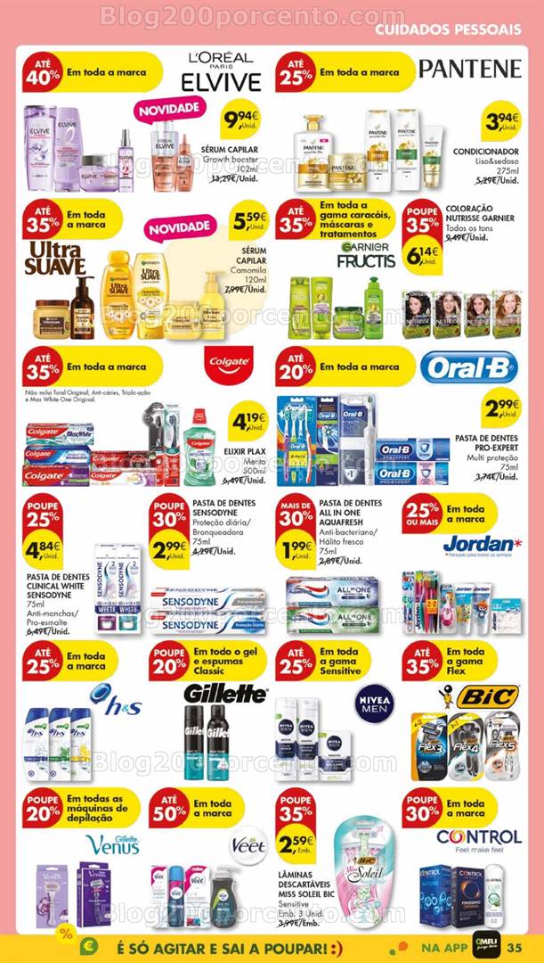 Antevisão Folheto PINGO DOCE Promoções de 29 abril a 5 maio - higiene