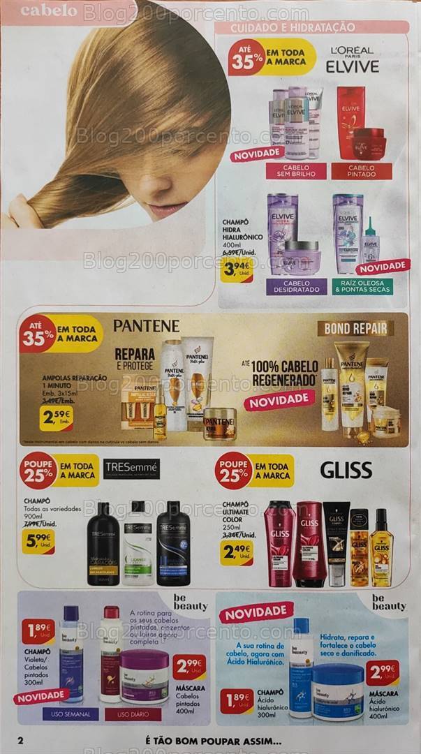 Antevisão Folheto PINGO DOCE Higiene e Beleza Promoções de 20 fevereiro a 4 março