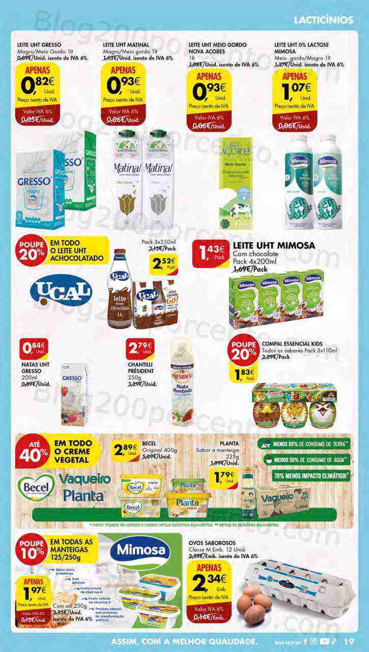 Antevisão Folheto PINGO DOCE Lojas Médias Promoções de 18 a 24 abril