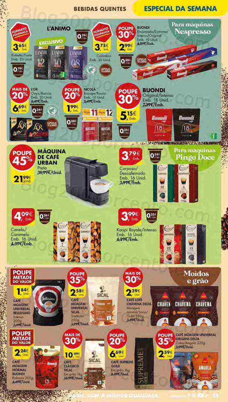 Antevisão Folheto PINGO DOCE Lojas Médias Promoções de 18 a 24 abril