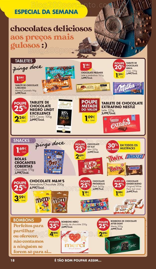 Antevisão Folheto PINGO DOCE Lojas Pequenas Promoções de 17 a 23 outubro