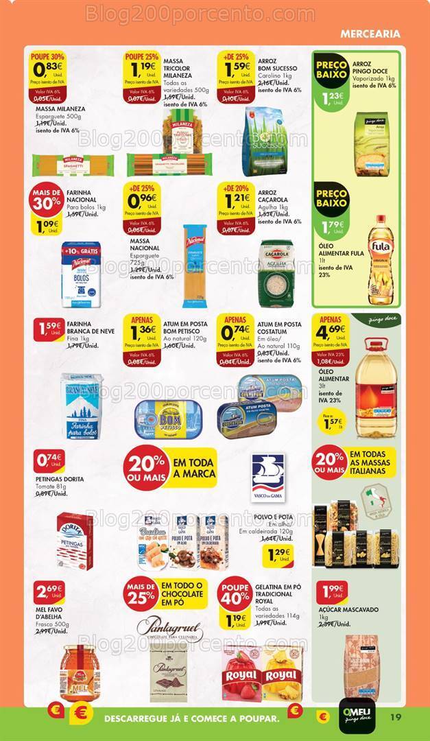 Antevisão Folheto PINGO DOCE Lojas Pequenas Promoções de 17 a 23 outubro