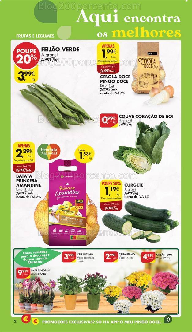 Antevisão Folheto PINGO DOCE Lojas Pequenas Promoções de 17 a 23 outubro