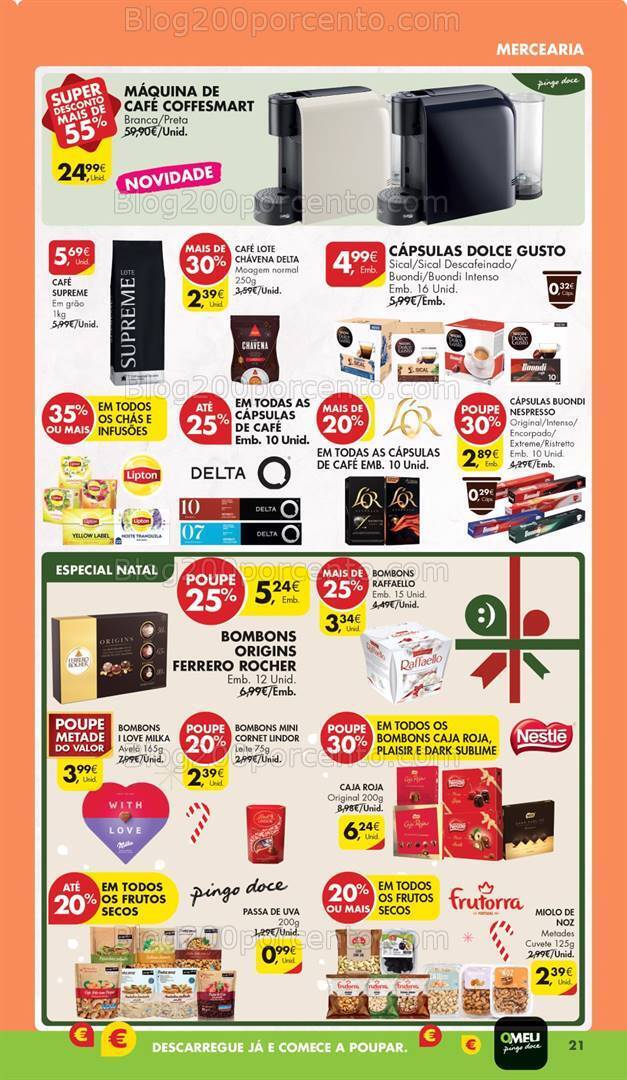 Antevisão Folheto PINGO DOCE Lojas Pequenas Promoções de 17 a 23 outubro