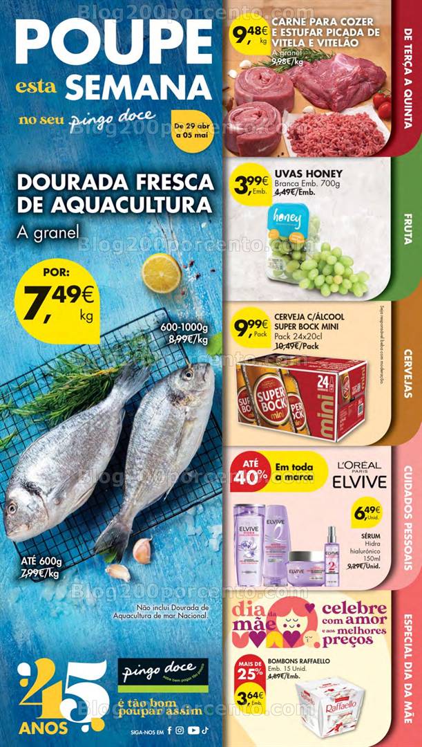 Antevisão Folheto PINGO DOCE Lojas Pequenas Promoções de 29 abril a 5 maio
