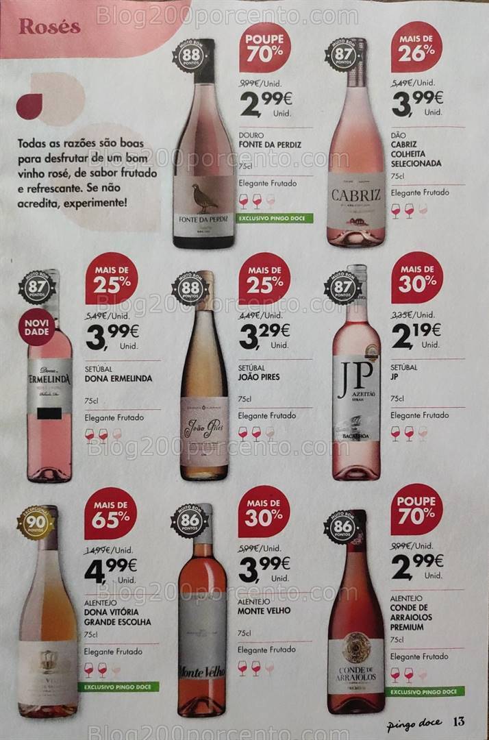 Antevisão Folheto PINGO DOCE Feira Queijos Enchidos e Vinhos - 16 janeiro a 19 fevereiro