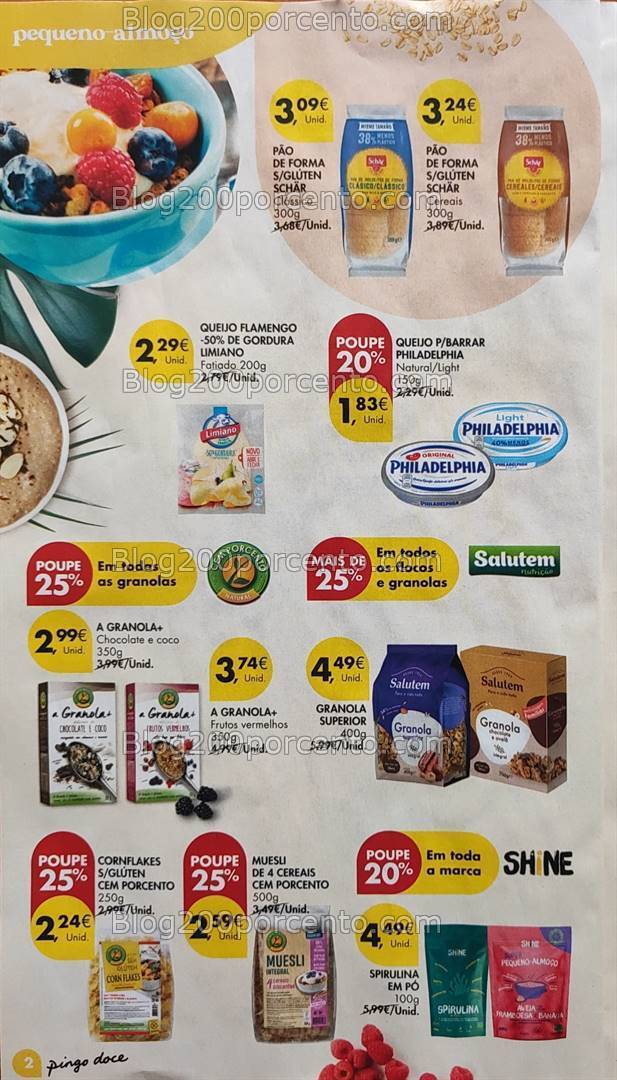 Antevisão Folheto PINGO DOCE Escolhas Equilibradas Promoções de 2 a 15 julho