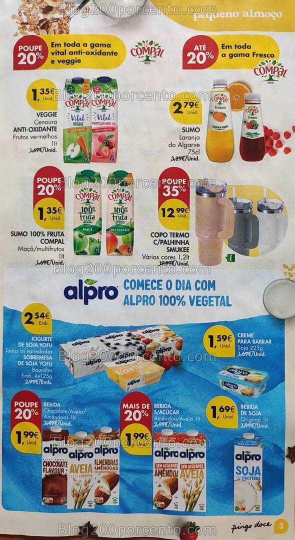 Antevisão Folheto PINGO DOCE Escolhas Equilibradas Promoções de 2 a 15 julho