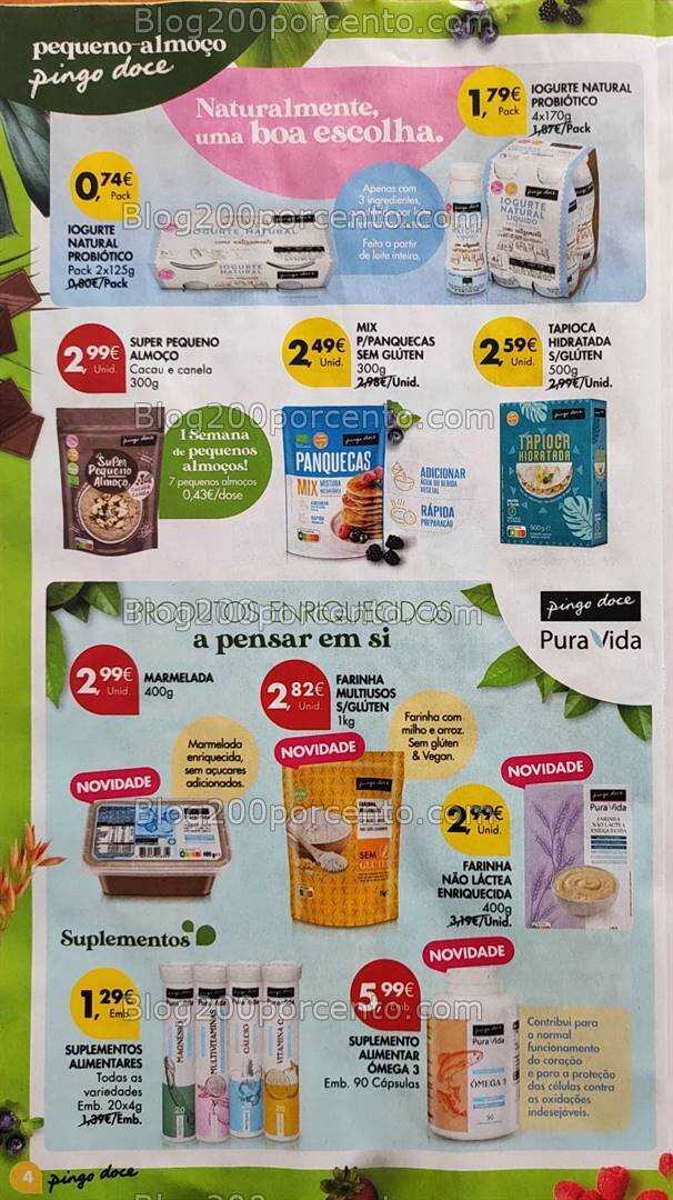 Antevisão Folheto PINGO DOCE Escolhas Equilibradas Promoções de 2 a 15 julho