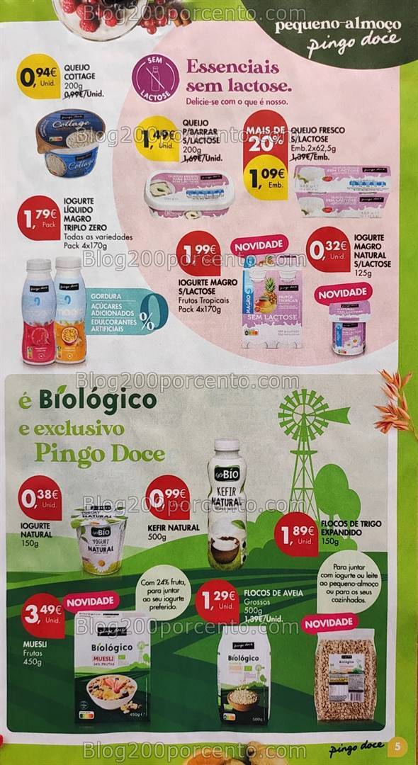 Antevisão Folheto PINGO DOCE Escolhas Equilibradas Promoções de 2 a 15 julho