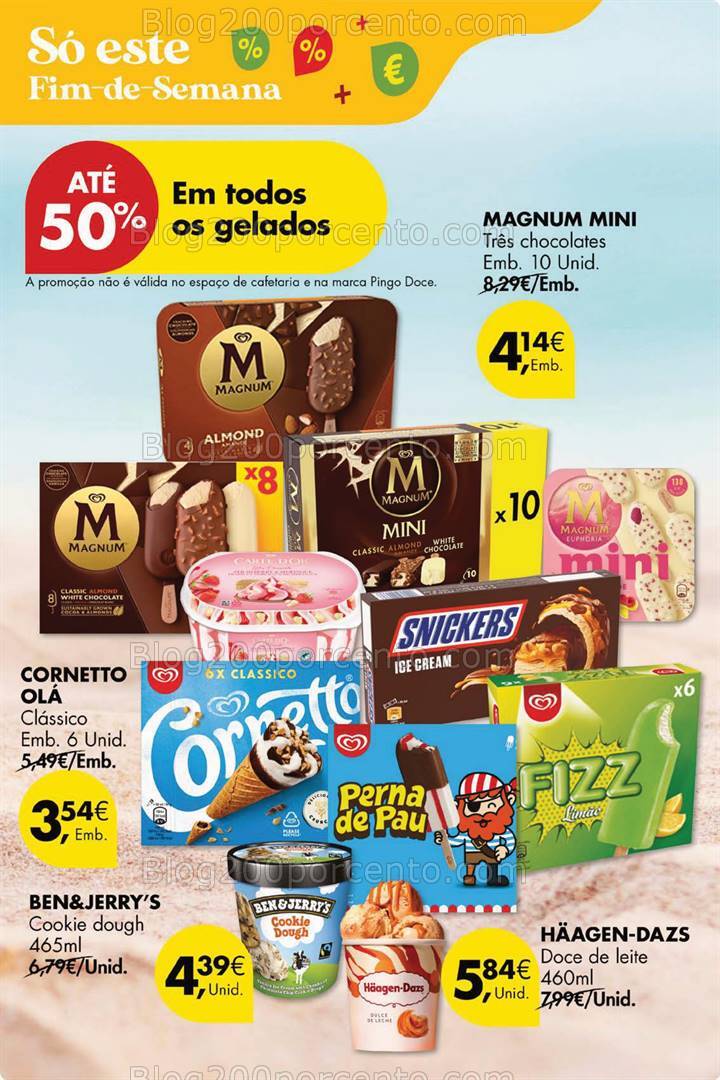 Antevisão Folheto PINGO DOCE Promoções Fim de Semana - 16 a 19 agosto