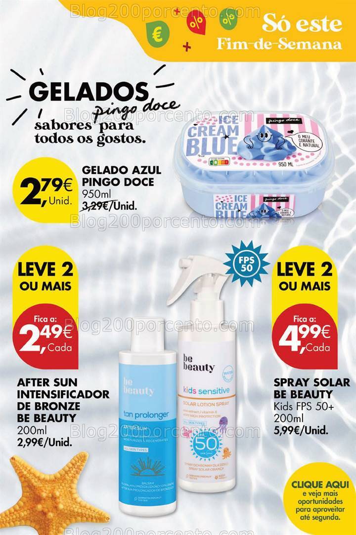 Antevisão Folheto PINGO DOCE Promoções Fim de Semana - 16 a 19 agosto