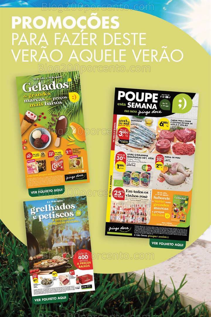 Antevisão Folheto PINGO DOCE Promoções Fim de Semana - 16 a 19 agosto