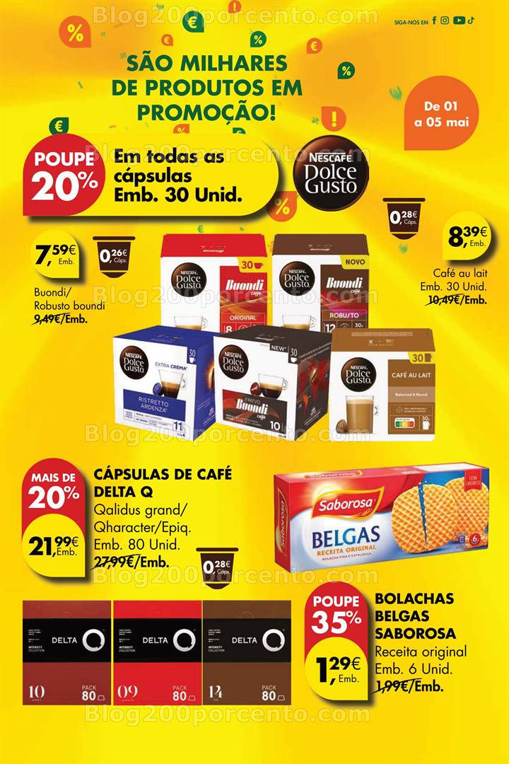 Antevisão Folheto PINGO DOCE Promoções Fim de Semana - 3 e 4 maio