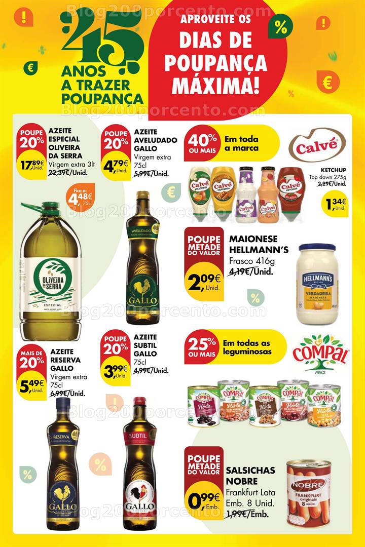 Antevisão Folheto PINGO DOCE Promoções Fim de Semana - 3 e 4 maio