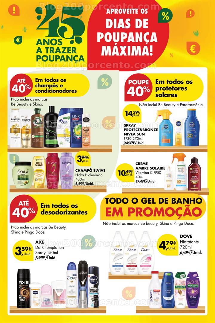 Antevisão Folheto PINGO DOCE Promoções Fim de Semana - 3 e 4 maio