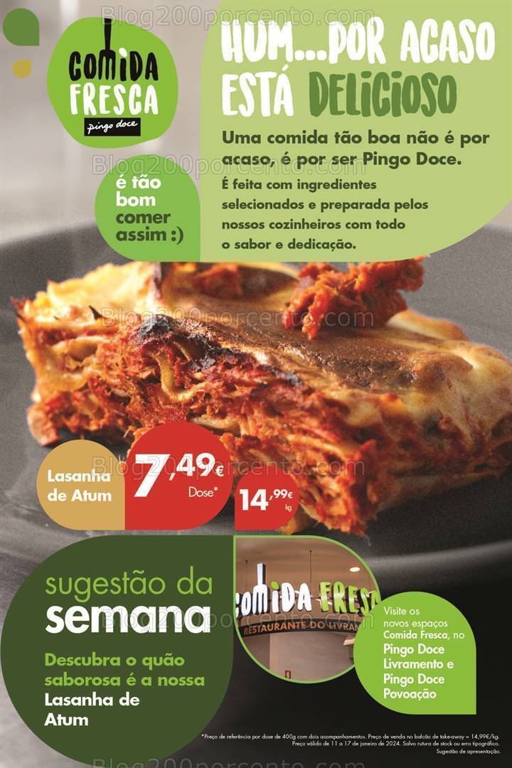 Antevisão Folheto PINGO DOCE Açores Promoções de 11 a 17 janeiro