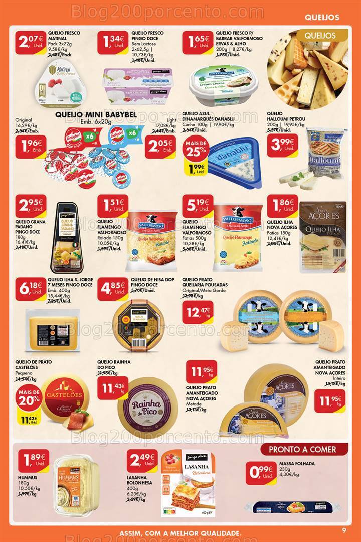 Antevisão Folheto PINGO DOCE Açores Promoções de 11 a 17 janeiro