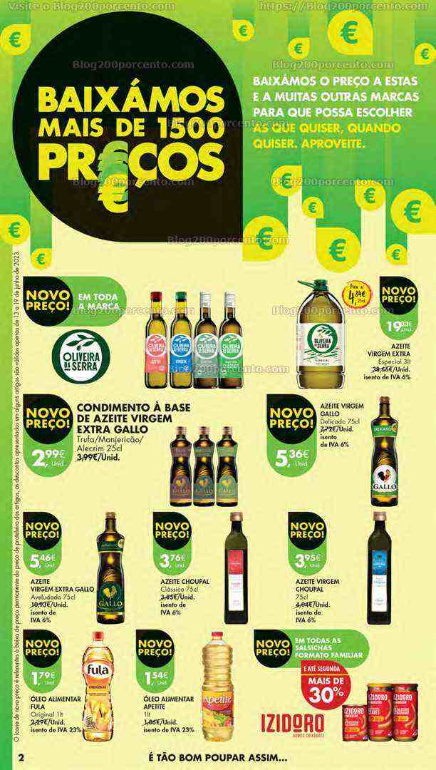 Antevisão Folheto PINGO DOCE Lojas Grandes Promoções de 13 a 19 junho