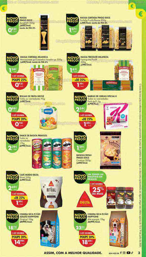 Antevisão Folheto PINGO DOCE Lojas Grandes Promoções de 13 a 19 junho