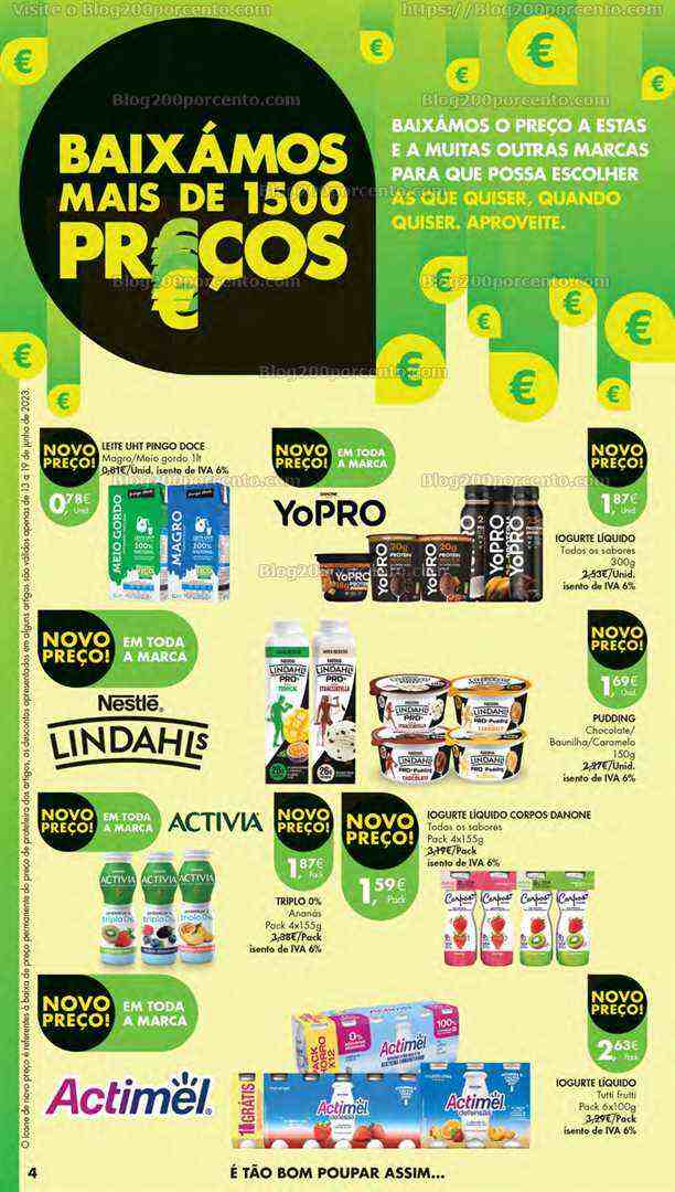 Antevisão Folheto PINGO DOCE Lojas Grandes Promoções de 13 a 19 junho
