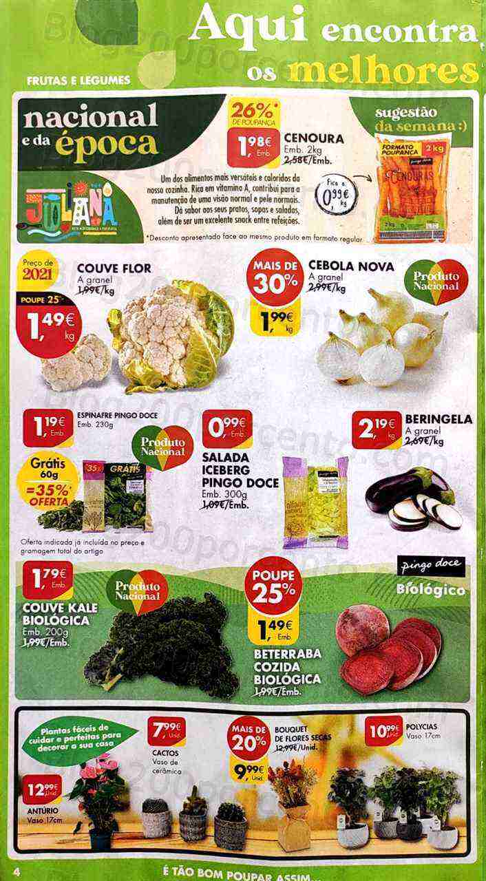 Antevisão Folheto PINGO DOCE Promoções de 11 a 17 abril