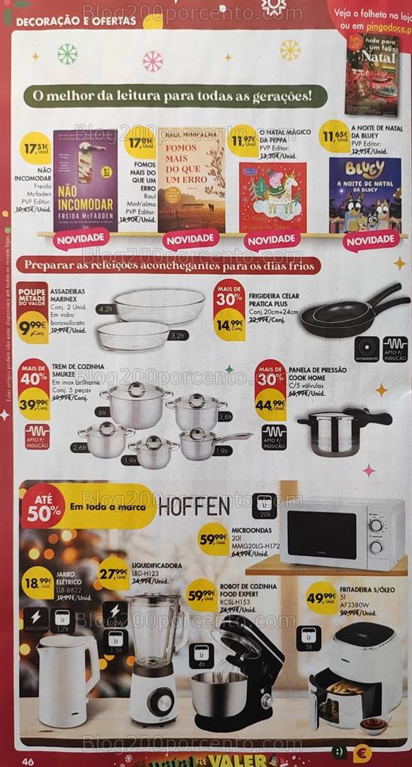 Antevisão Folheto PINGO DOCE Bazar Promoções de 10 a 16 dezembro