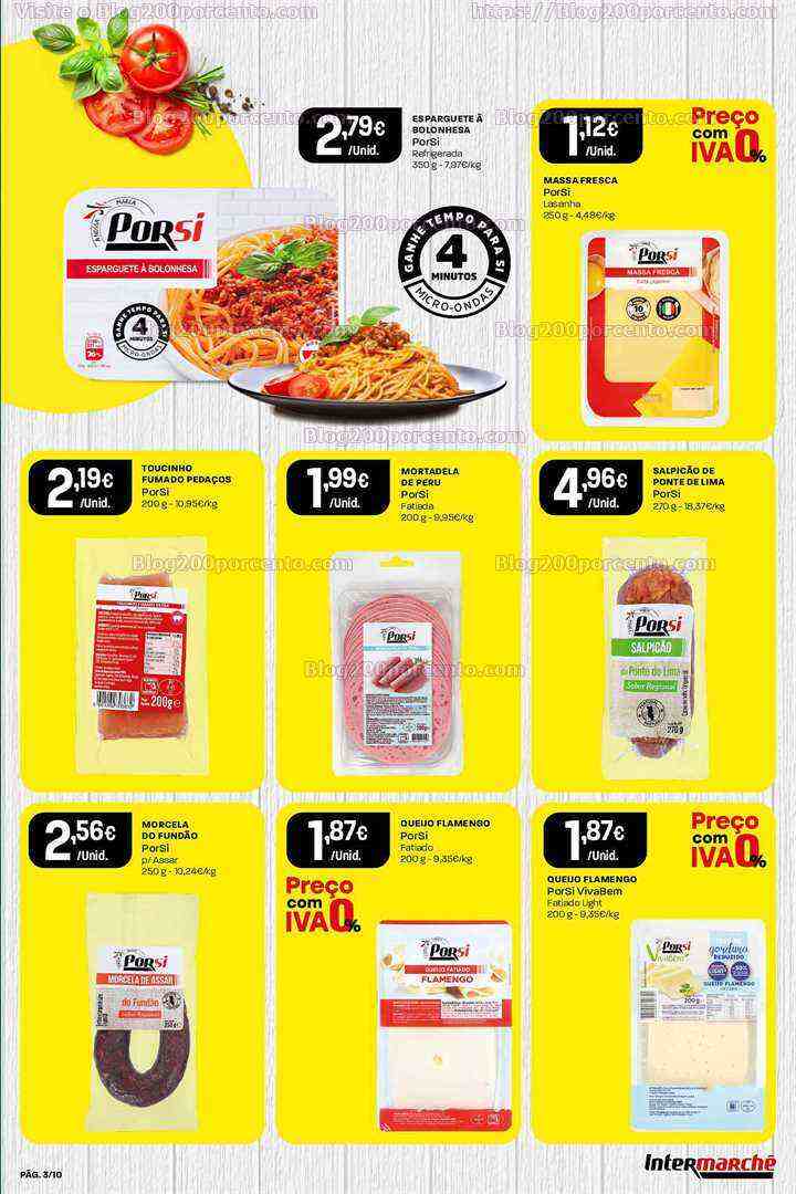 Antevisão Folheto INTERMARCHÉ Porsi Promoções de 8 a 14 junho