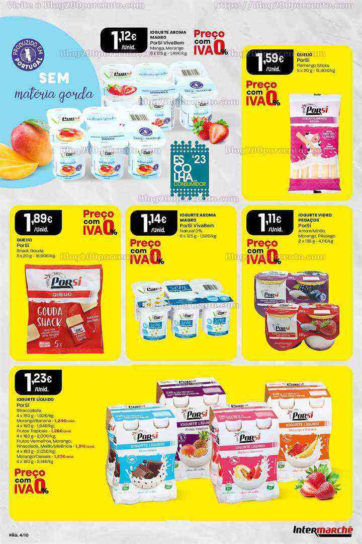 Antevisão Folheto INTERMARCHÉ Porsi Promoções de 8 a 14 junho