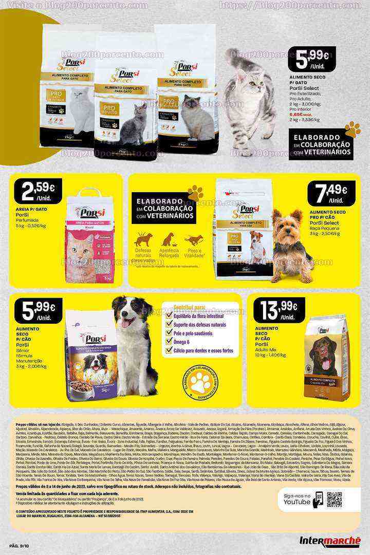 Antevisão Folheto INTERMARCHÉ Porsi Promoções de 8 a 14 junho