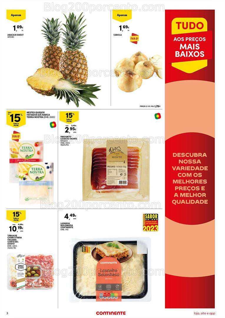 Antevisão Folheto CONTINENTE Aberturas Pousada de Saramagos Promoções de 20 a 24 dezembro