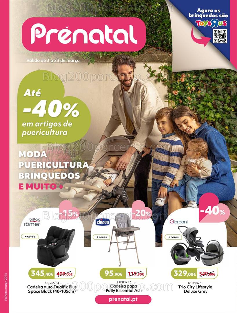 Antevisão Folheto PRÉNATAL Promoções de 3 a 23 março