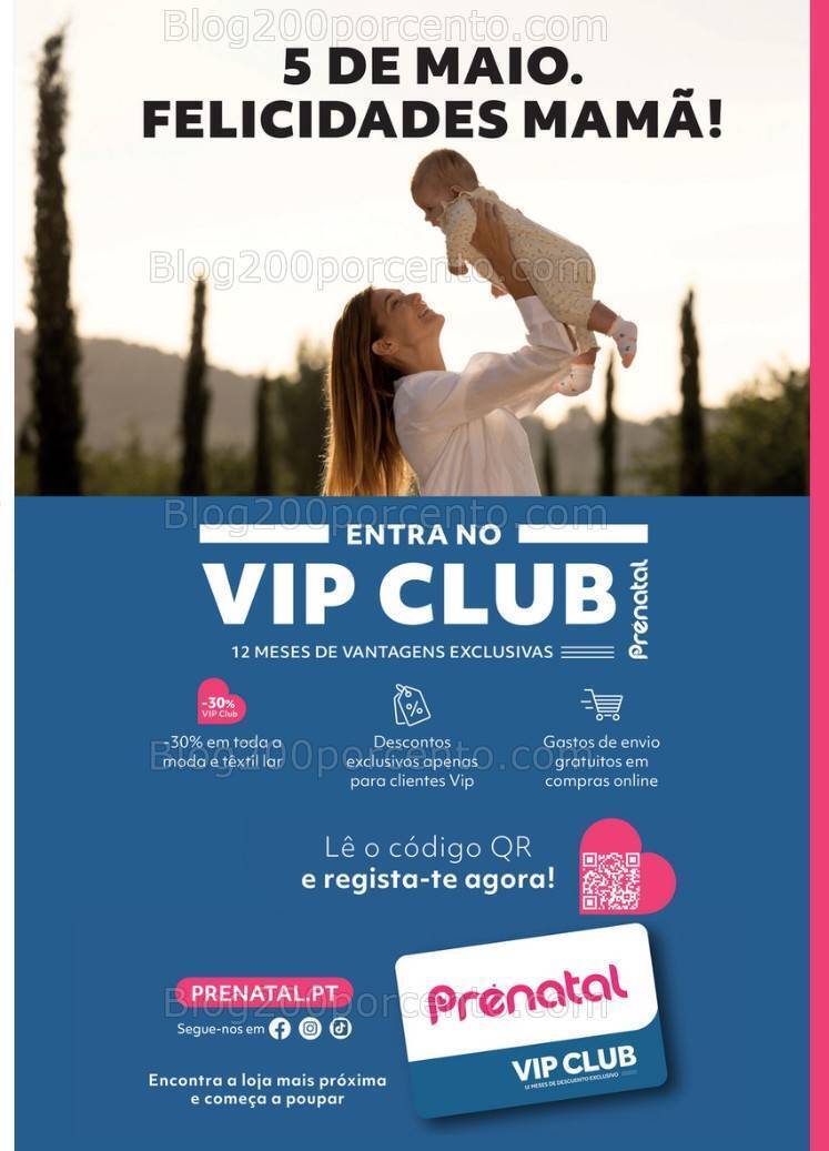 Antevisão Folheto PRÉNATAL Promoções de 2 a 22 maio