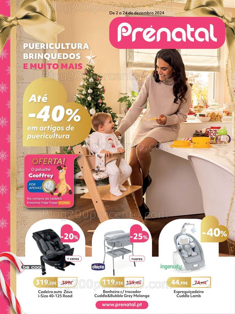Antevisão Folheto PRÉ-NATAL Natal Promoções de 5 a 24 dezembro