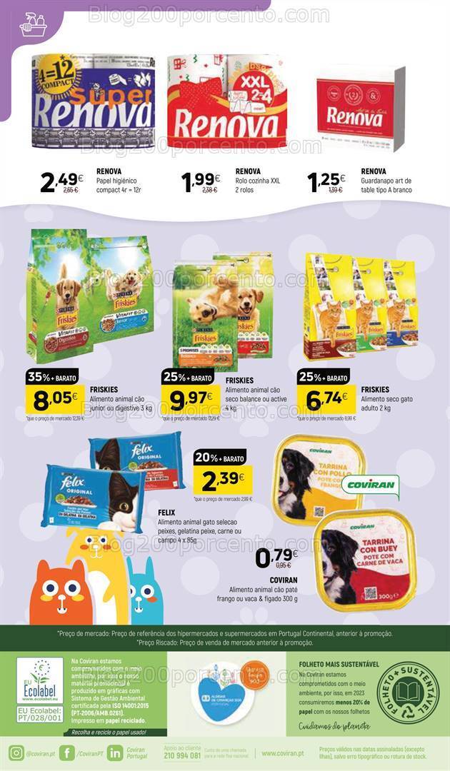 Antevisão Folheto COVIRAN Promoções de 29 agosto a 10 setembro