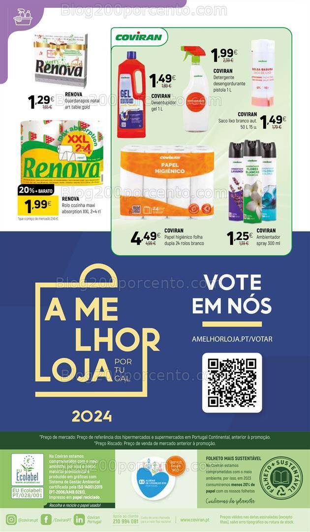 Antevisão Folheto COVIRAN Promoções de 19 a 31 dezembro