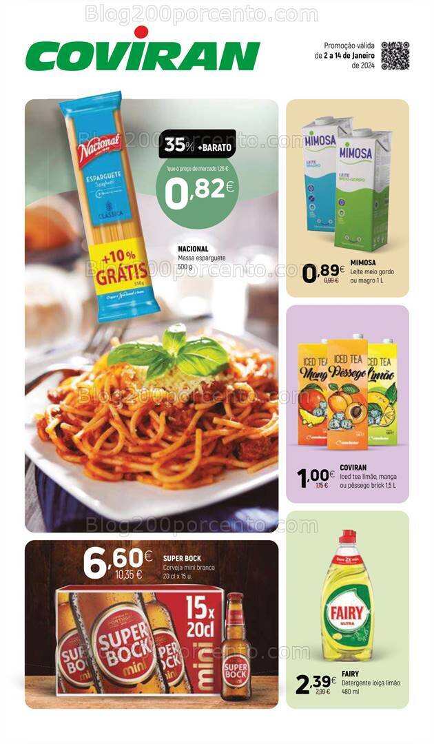 Antevisão Folheto COVIRAN Promoções de 2 a 14 janeiro