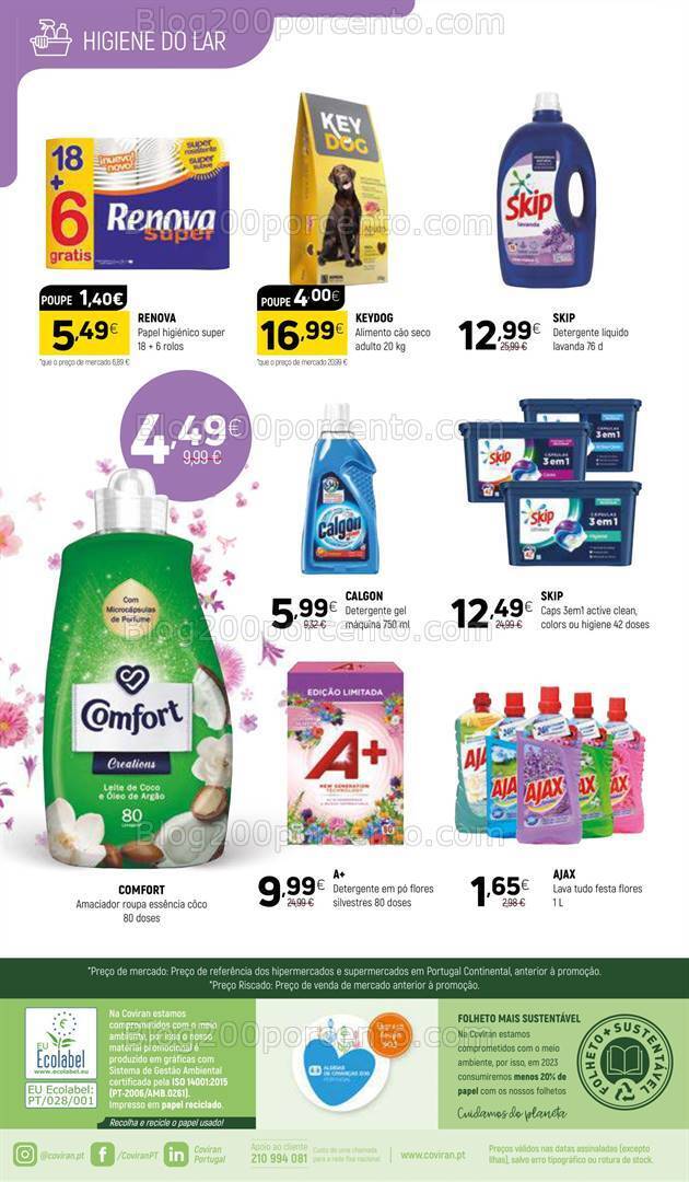 Antevisão Folheto COVIRAN Promoções de 2 a 14 janeiro