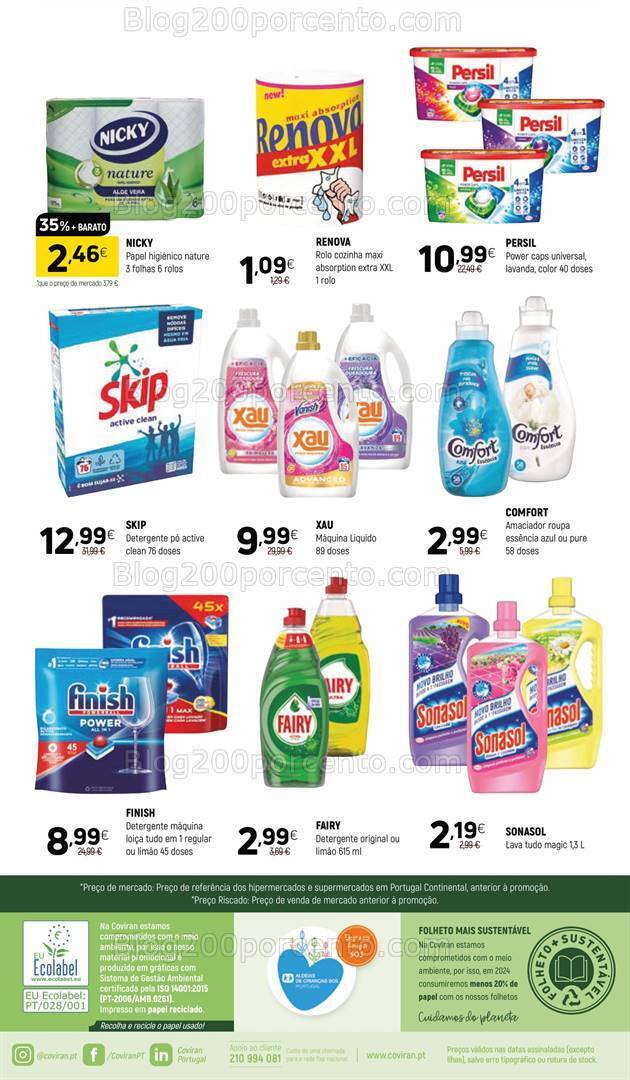 Antevisão Folheto COVIRAN Promoções de 16 a 28 janeiro