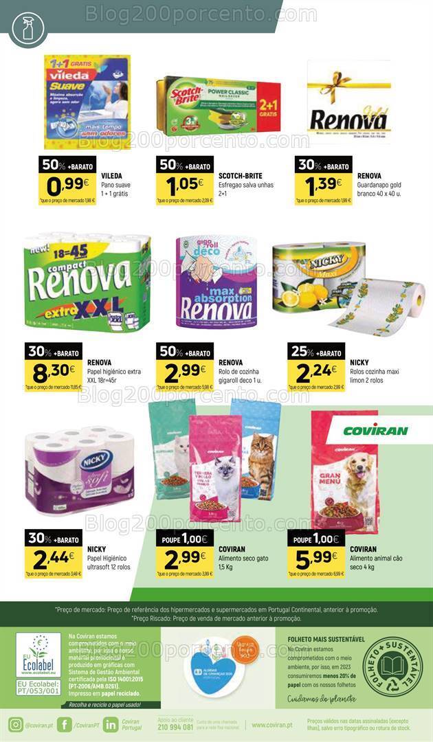 Antevisão Folheto COVIRAN Promoções de 12 a 24 março