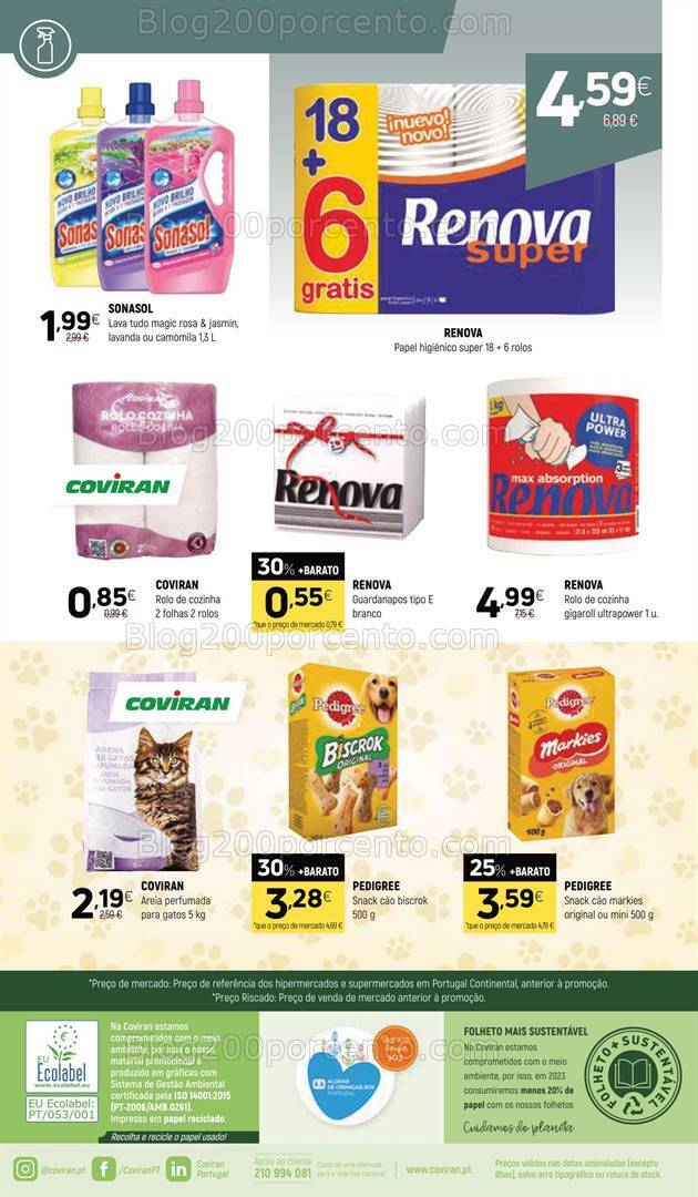 Antevisão Folheto COVIRAN Promoções de 26 março a 7 abril