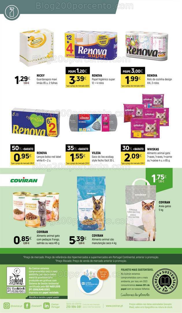 Antevisão Folheto COVIRAN Promoções de 13 a 25 fevereiro