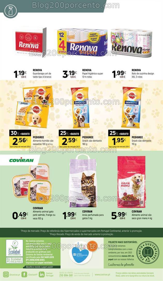 Antevisão Folheto COVIRAN Promoções de 2 a 14 julho