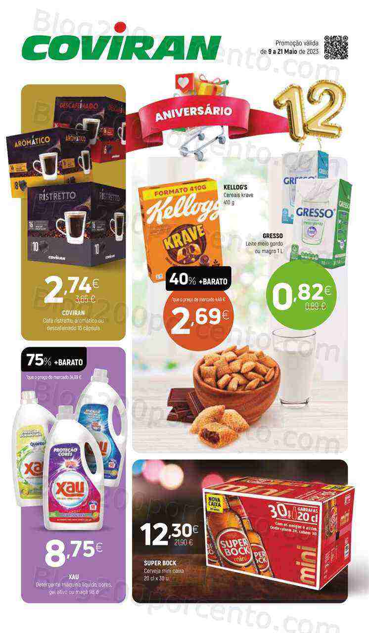 Antevisão Folheto COVIRAN Promoções de 9 a 21 de maio