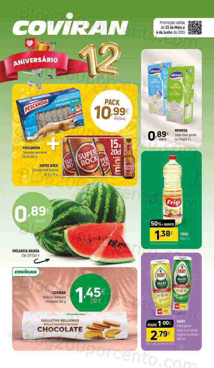 Antevisão Folheto COVIRAN Promoções de 30 julho a 11 agosto