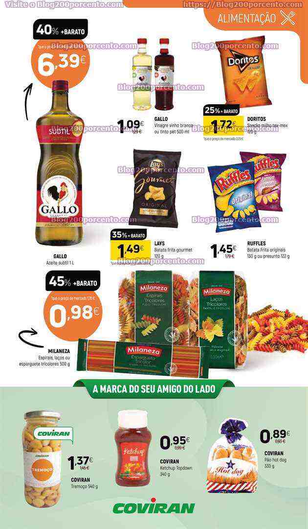 Antevisão Folheto COVIRAN Promoções de 13 a 25 agosto