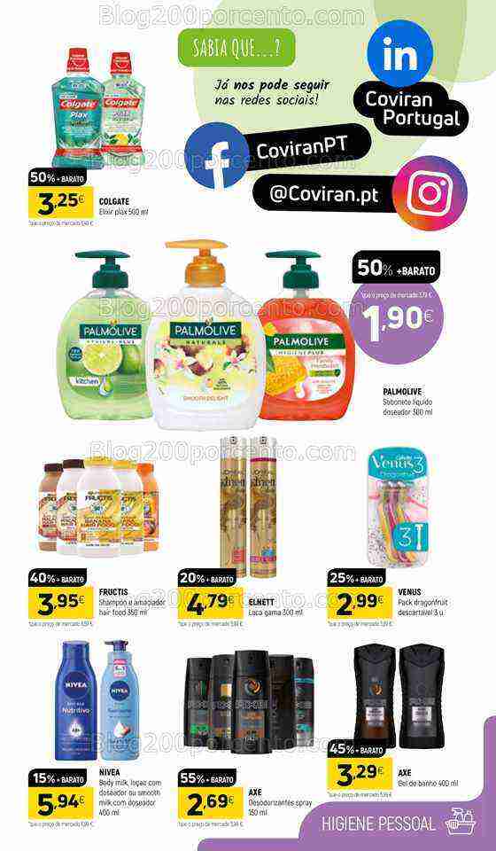 Antevisão Folheto COVIRAN Promoções de 27 agosto a 8 setembro