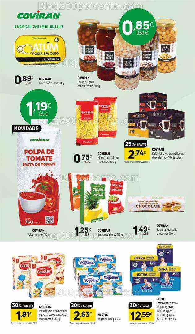 Antevisão Folheto COVIRAN Promoções de 19 novembro a 1 dezembro