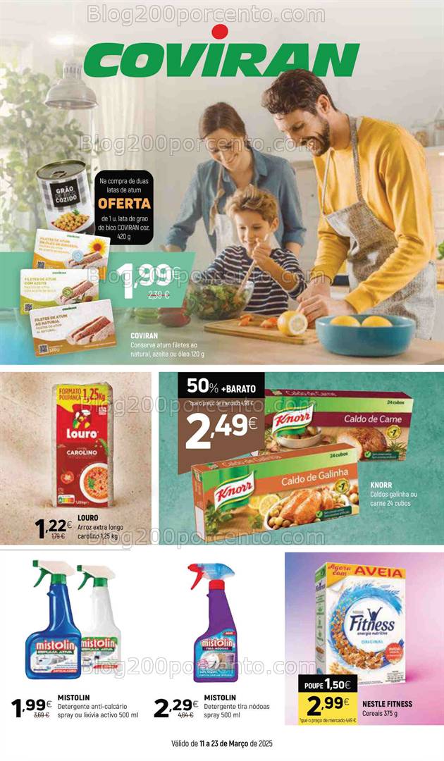 Antevisão Folheto COVIRAN Promoções de 11 a 23 março