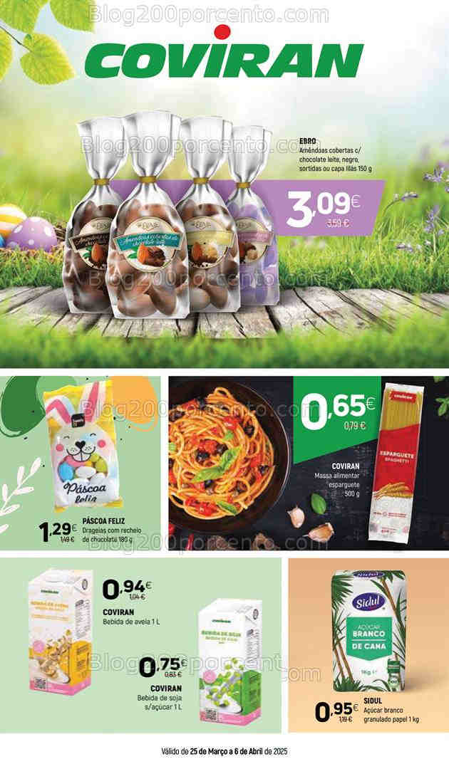 Antevisão Folheto COVIRAN Promoções de 25 março a 6 abril